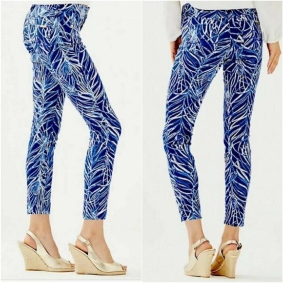 Lilly Pulitzer Denim - NEW Lilly Pulitzer South Coast Skinny Jean Early Riser Twilight Blue Size 4